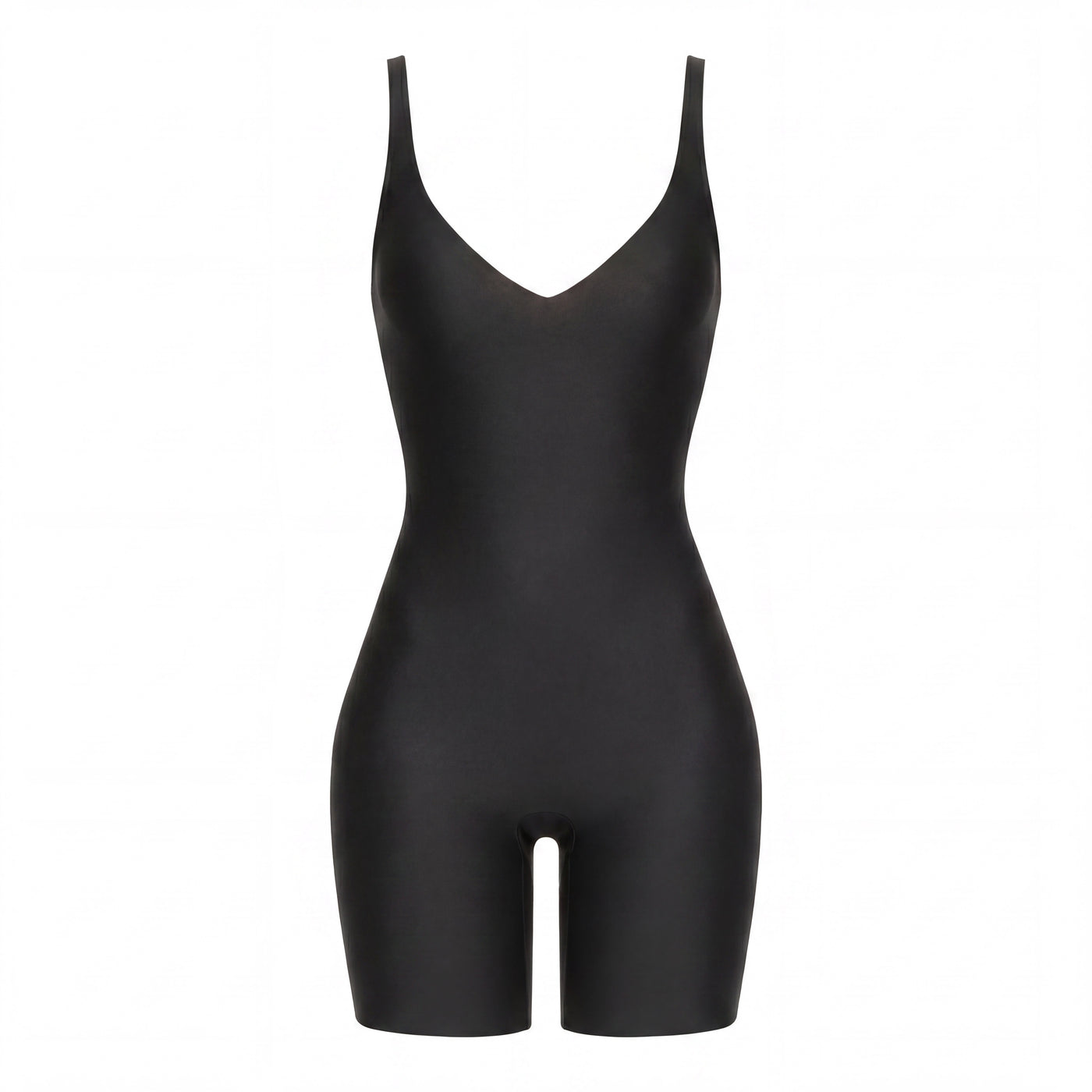 UNLINED PLUNGE MID-THIGH BODYSUIT