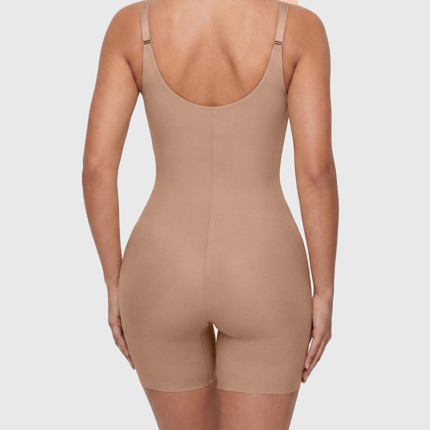 UNLINED PLUNGE MID-THIGH BODYSUIT