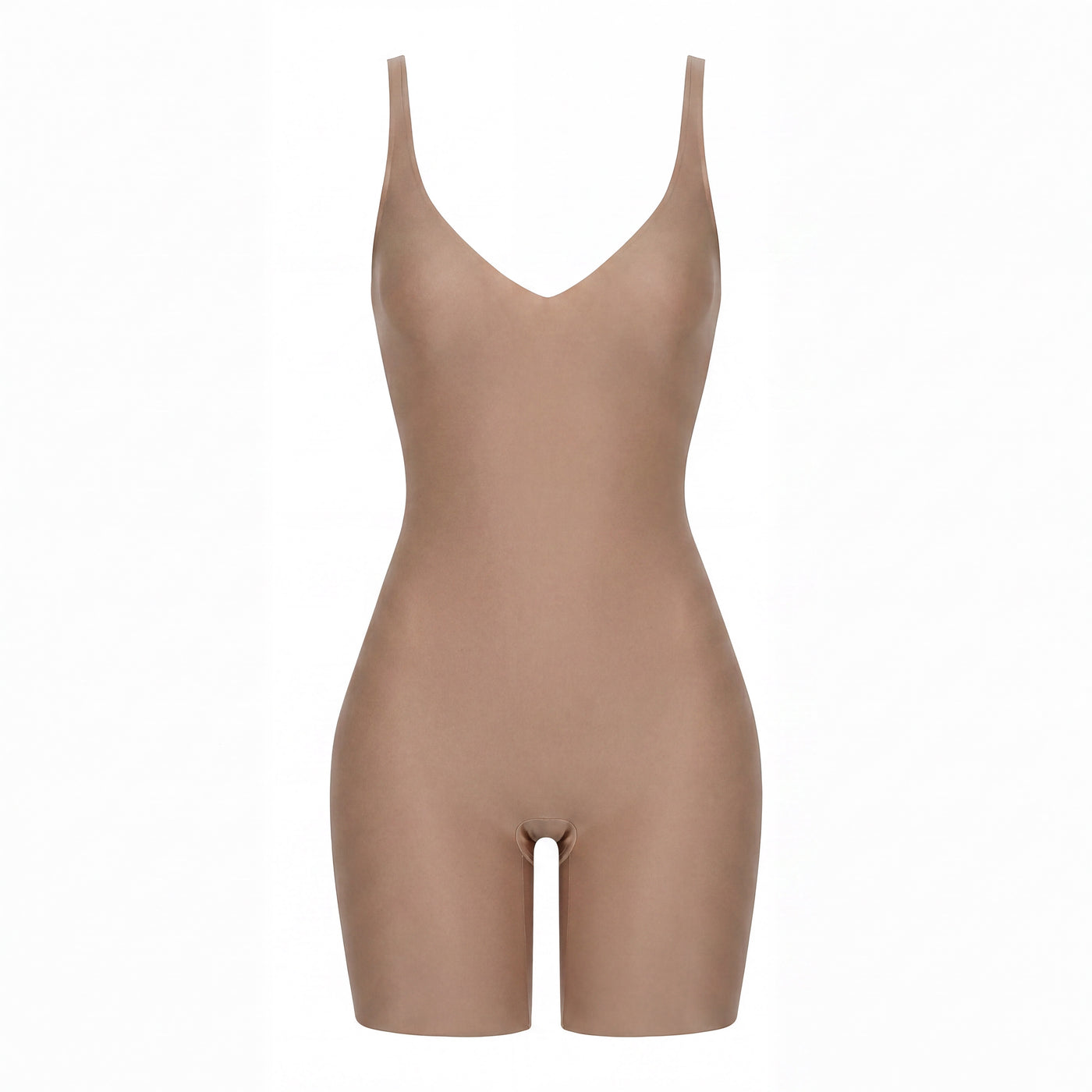UNLINED PLUNGE MID-THIGH BODYSUIT